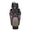 Big Max Dri Lite Silencio 3 Organiser Cart Bag  Charcoal - Black - Fuchsia