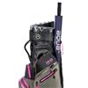 Big Max Dri Lite Silencio 3 Organiser Cart Bag  Charcoal - Black - Fuchsia
