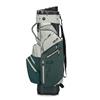Big Max Dri Lite Silencio 3 Organiser Cart Bag  Forest Green - Off White