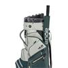 Big Max Dri Lite Silencio 3 Organiser Cart Bag  Forest Green - Off White