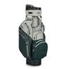 Big Max Dri Lite Silencio 3 Organiser Cart Bag  Forest Green - Off White