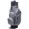 Big Max Dri Lite Silencio 2 Org Cart Bag  Grey - Black