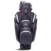 Big Max Dri Lite Silencio 2 Org Cart Bag  Charcoal - Black - White - Red
