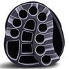 Big Max Dri Lite Silencio 2 Org Cart Bag  Steel Blue - Silver - Fuchsia
