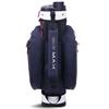 Big Max Dri Lite Silencio 2 Org Cart Bag  Steel Blue - Silver - Fuchsia