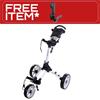 FastFold Square Manual Cart  White