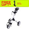 FastFold Square Manual Cart  White