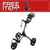 FastFold Square Manual Cart  Grey Matt Black