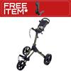 FastFold Square Manual Cart  Green Matt Black
