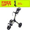 FastFold Square Manual Cart  Green Matt Black