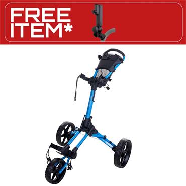 FastFold Square Manual Cart  Aquatic - Black