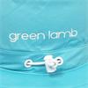 Green Lamb Ladies Waterproof Hat  Scuba Blue