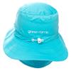 Green Lamb Ladies Waterproof Hat  Scuba Blue