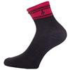 Green Lamb 3 Pairs Socks  Black - Deep Pink