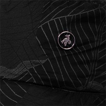 Green Lamb Krissi Padded Bucket Hat  Black Reflective Print