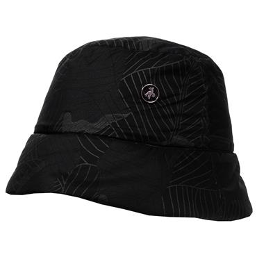 Green Lamb Krissi Padded Bucket Hat  Black Reflective Print