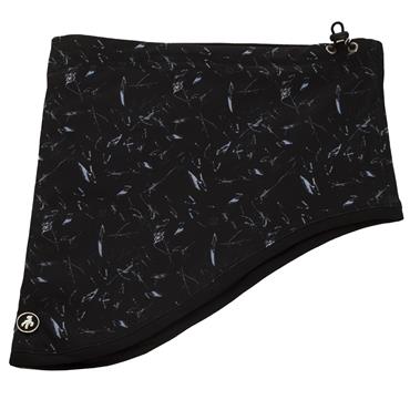 Green Lamb Kourtney Reversible Snood  Black Leaf