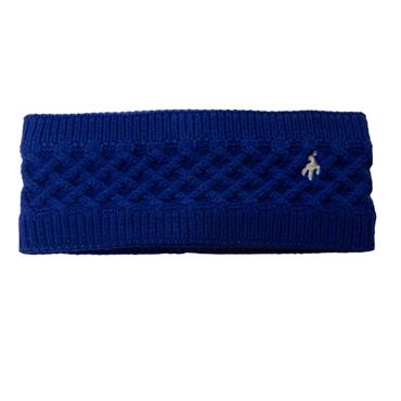 Green Lamb Kensington Fleece Line Headband  Eletric Blue