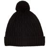 Green Lamb Marybeth Fleece Lined Trellis Hat Black