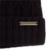 Green Lamb Marybeth Fleece Lined Trellis Hat Black