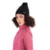 Green Lamb Marybeth Fleece Lined Trellis Hat Black