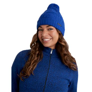 Green Lamb Marybeth Fleece Lined Trellis Hat  Eletric Blue