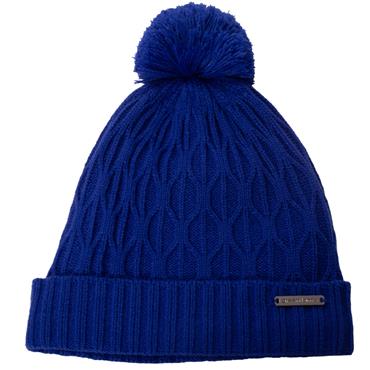 Green Lamb Marybeth Fleece Lined Trellis Hat  Eletric Blue