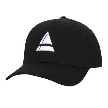 Alpha-U Gents 6 Panel Hat  Black
