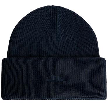 J.Lindeberg Gents Karlos Beanie  JL Navy 6855