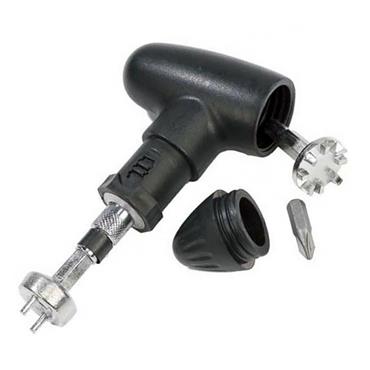 Legend Golfgear Apron Deluxe Spike Wrench  Black