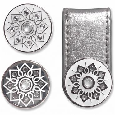Surprizeshop Anywear Clip & Ball Marker  Silver
