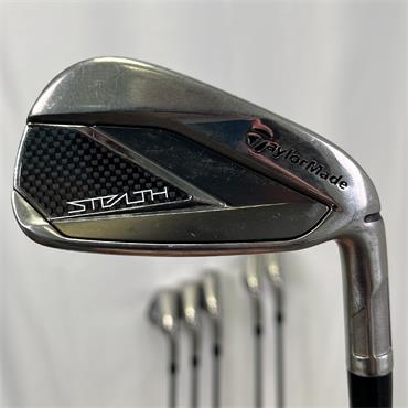 TaylorMade Stealth 5-PW KBS Max 85 Stiff Steel Irons Gents RH