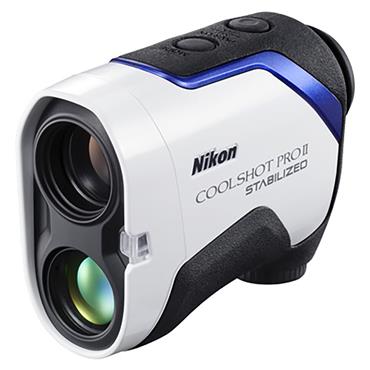 Nikon Coolshot Pro II Stabilized Rangefinder  White - Black - Blue