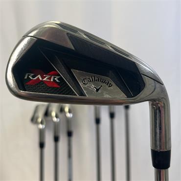 Callaway RAZR X 4-PW Regular Steel Irons Gents RH