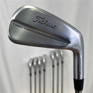 Titleist T250 4G 4-GW AMT Silver Stiff Steel Irons Gents RH