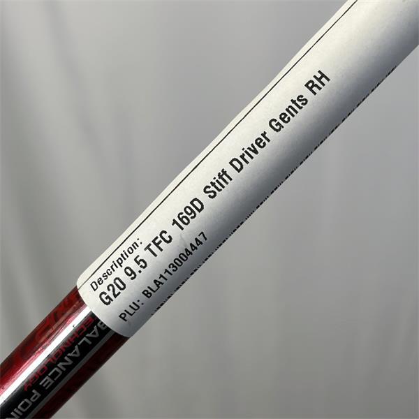 Ping G20 9.5 TFC 169D Stiff Driver Gents RH | Irish Golf Store