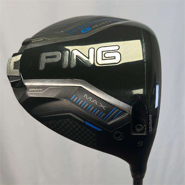 PING G440 MAX 9° (PING TOUR BLACK 65s) Ping G440 Max 9.0 Tour Black 65 Stiff Driver Gents RH | Irish Golf