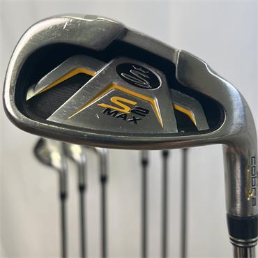 Cobra S2 Max 4-PW Steel Regular Irons Gents RH