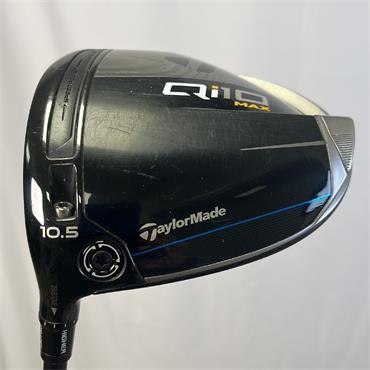 TaylorMade Qi10 Max 10.5 HZRDUS Regular Driver Gents LH