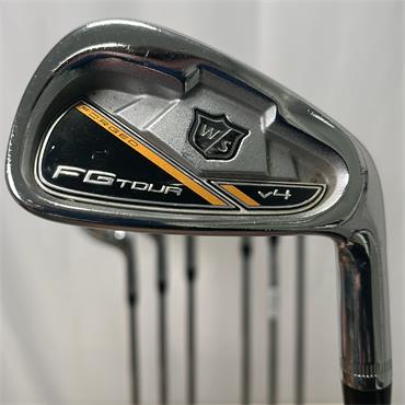 Wilson FG Tour v4 4-PW +.5 D.G Steel Stiff Irons Gents RH