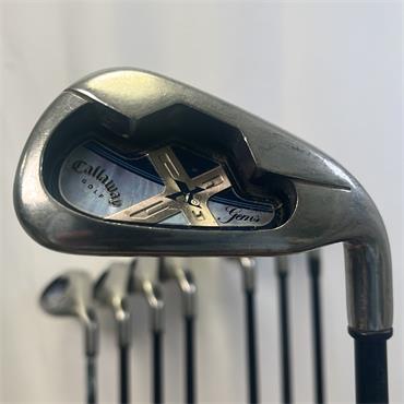 Callaway X18 Gems 4-SW Graphite Irons Ladies RH