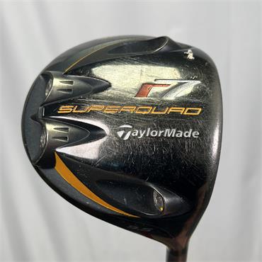 TaylorMade R7 SuperQuad 9.5 REAX Stiff Driver Gents RH