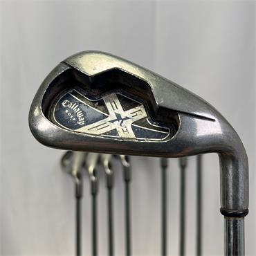 Callaway X18 4-SW Stiff Steel Irons Gents RH
