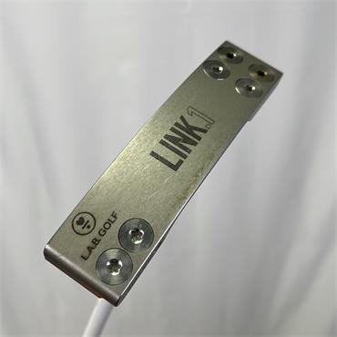 L.A.B Golf Link.1 Accra White 34" Putter Gents LH
