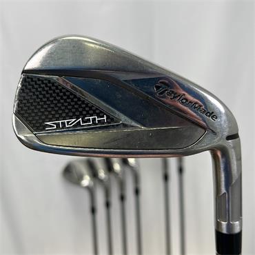 TaylorMade Stealth 5-SW KBS Max Regular Steel Irons Gents RH