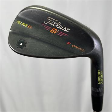 Titleist SM6 Black 46.08F Steelfiber Stiff Wedge Gents RH