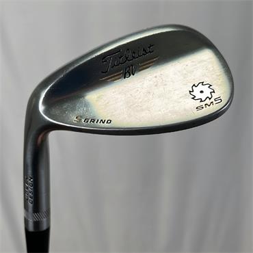 Titleist SM5 Chrome 56.10S Steel Wedge Gents LH