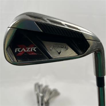 Callaway Razr X 5-SW Uniflex Steel Irons Gents RH