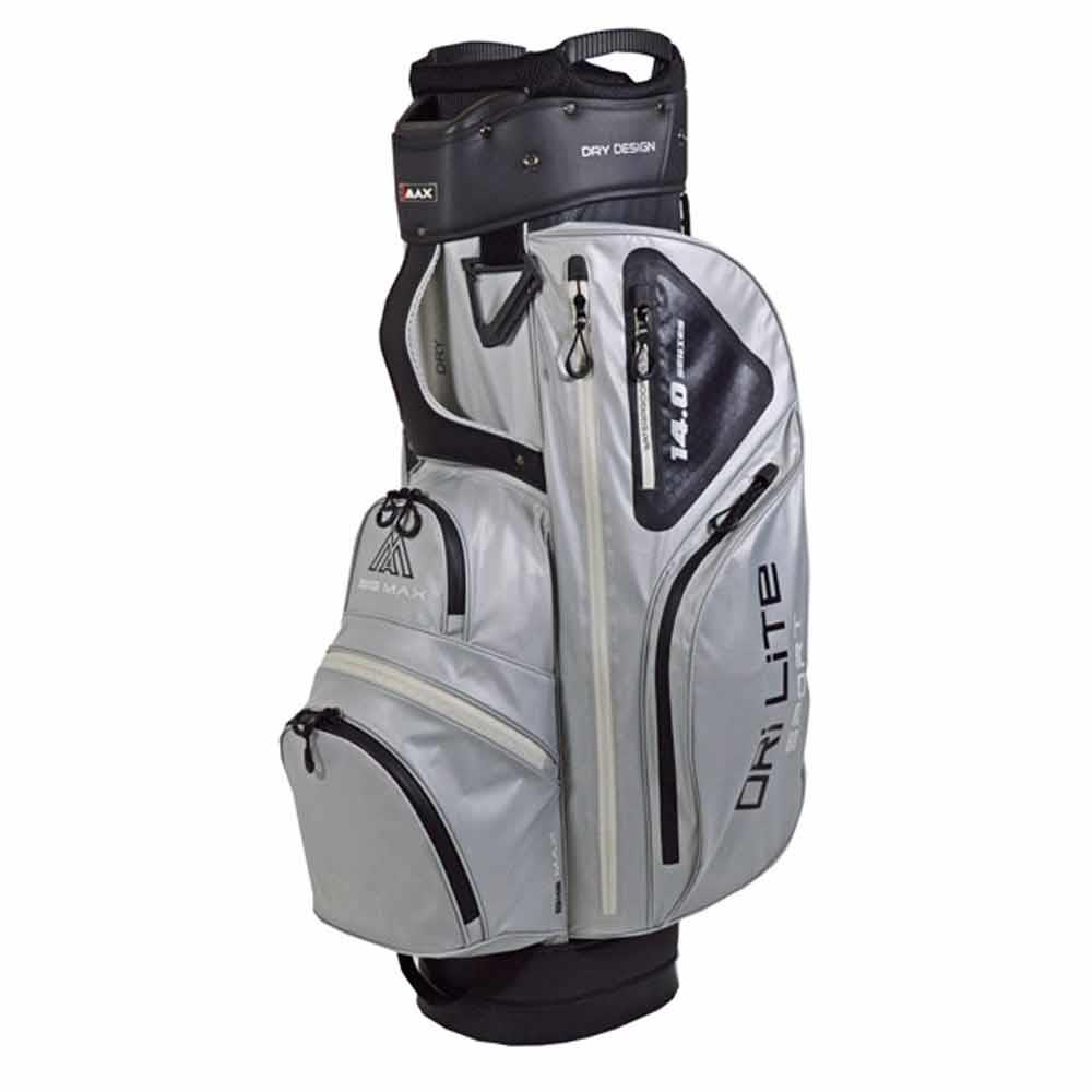 Big Max Dri Lite Sport Cart Bag Grey Black Golf Store