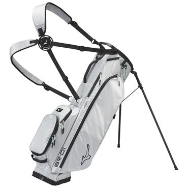Mizuno BR-D1 stand Bag  Light Grey